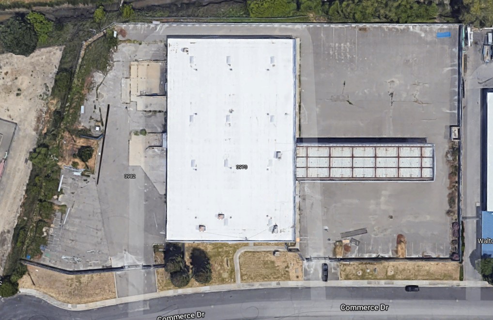 3970-3982 Commerce Drive aerial photo